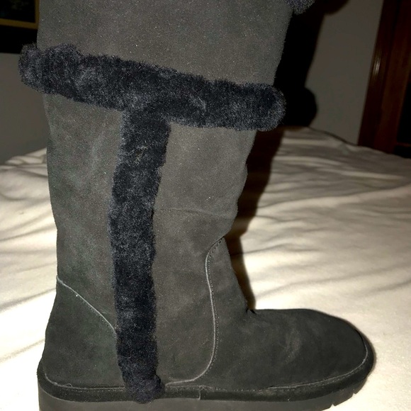 ❤️❤️ Michael Kors suede Sherpa boots Sz 8 EU Sz 39 - Picture 7 of 8